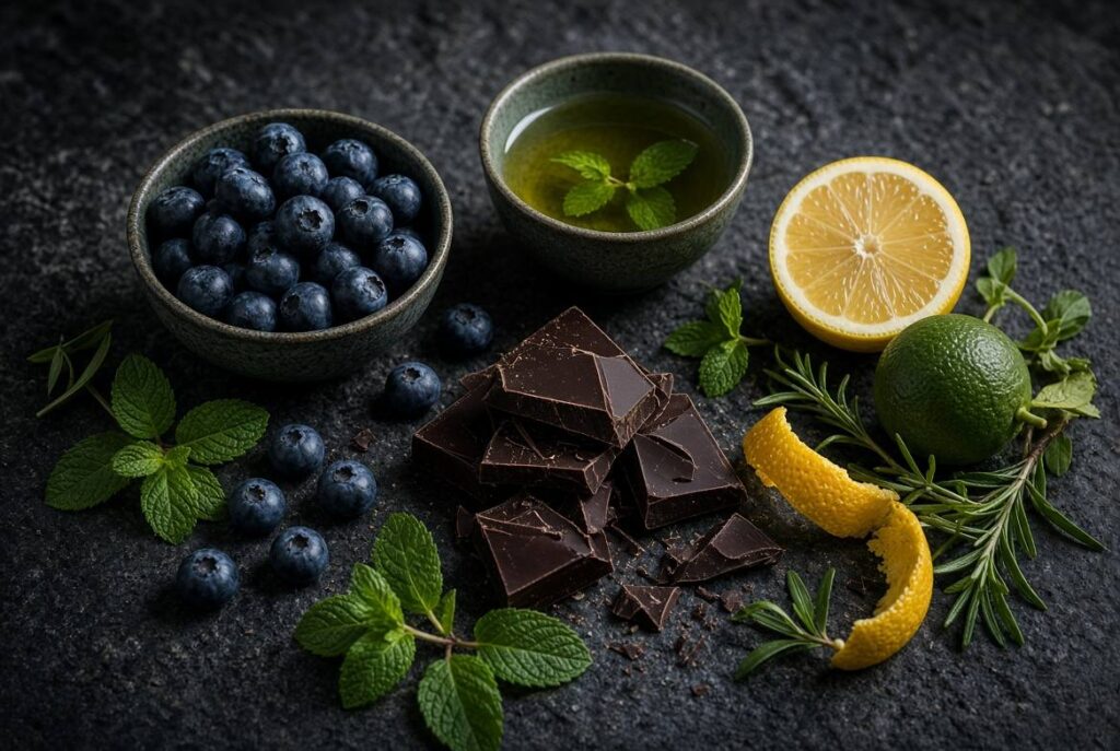 Yaban mersini, yeşil çay, bitter çikolata ve narenciye – flavonoid açısından zengin gıdalar